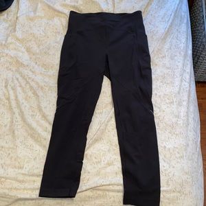 Lululemon cropped running leggings